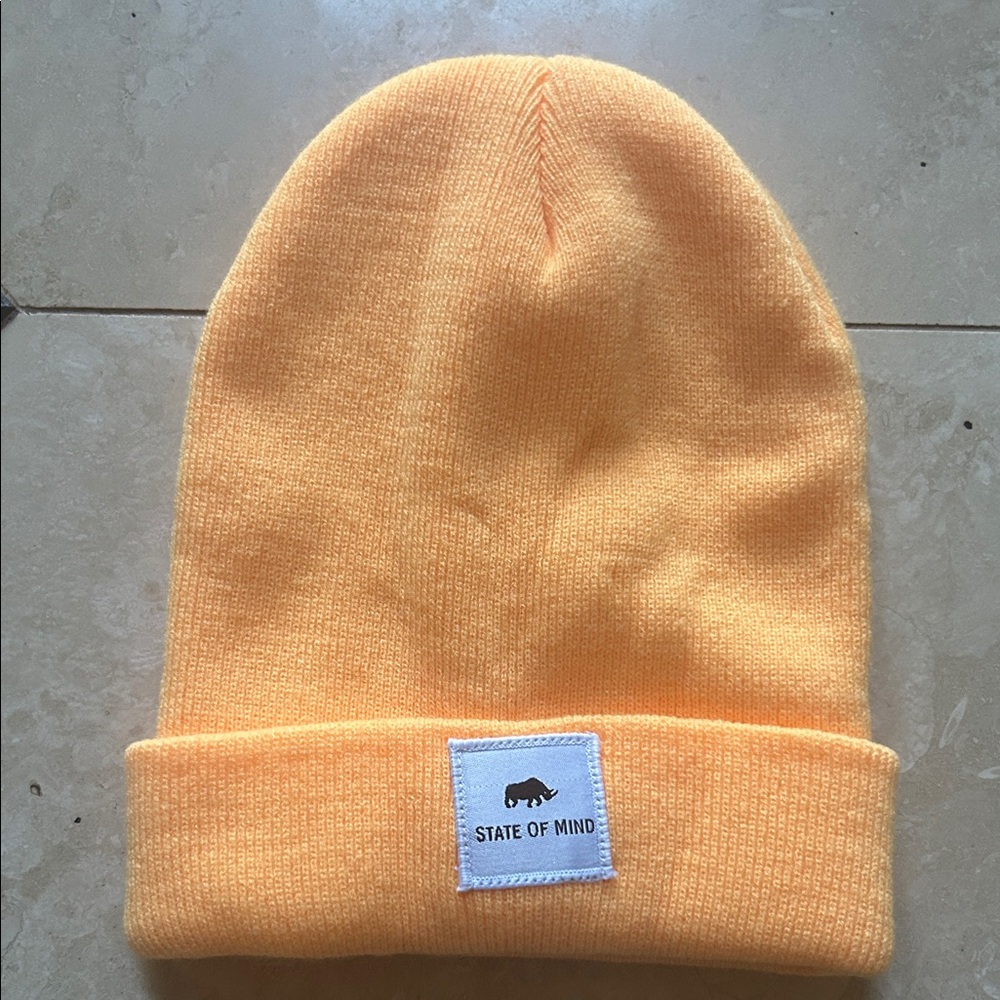 State of Mind Kids Bright Orange Hat